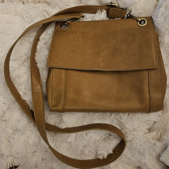 Joy Susan Handbags - Joy Susan-Liana Tan Leather Crossbody